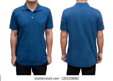polo shirts navy blue