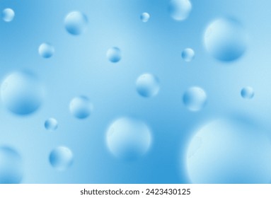 Blur background Blue water