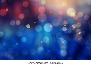 Blue bokeh abstract background. - Shutterstock ID 518023336