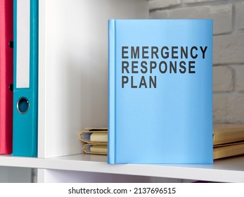 Blue Book Emergency Response Plan On The Shelf.