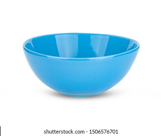 blue bowl on white background - Shutterstock ID 1506576701
