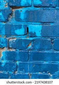 Blue Brick Wall Background , Blue Brick Texture