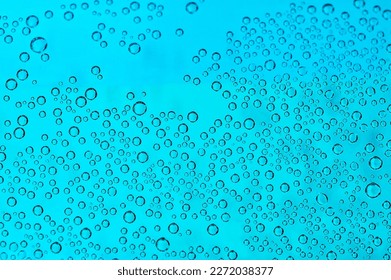 Blue bubble as a texture