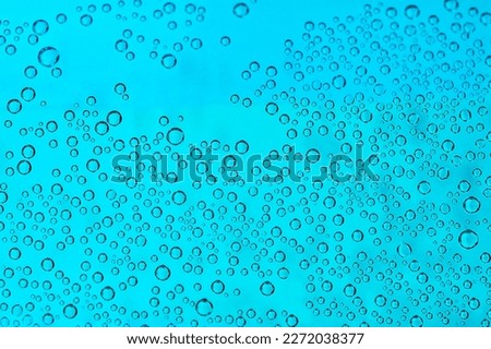Blue bubble as a texture