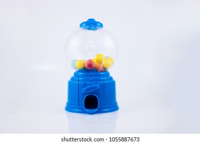 Blue candy machine