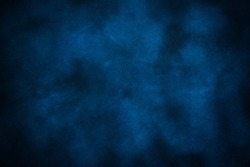 Синий холст абстрактная текстура фон