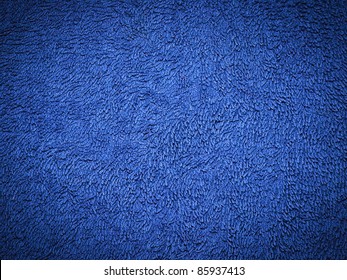 Blue Carpet Texture Or Background