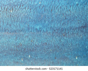Blue Ceramic Texture And Pattern