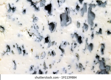 Blue Cheese Background Texture Closeup