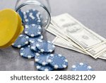 Blue Chip Stock Investment Stock Photo