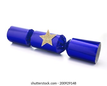 Blue Christmas Cracker