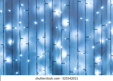 Blue Christmas LEDs Lights