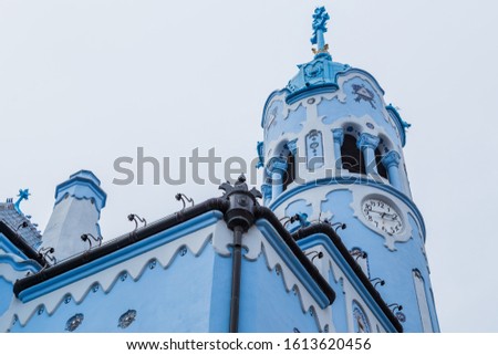 The Blue Church seen in Bratislava in February 2015.