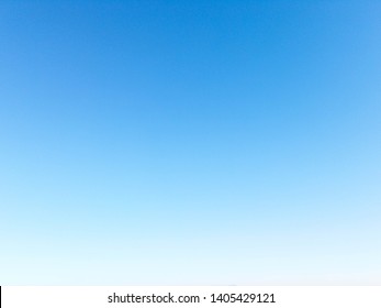 Blue Clear Sky, Gradient Background