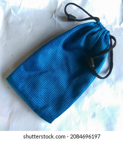  Blue Cloth Small Hand Bag.