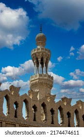 Blue Clouds With Mamluk Minarets
