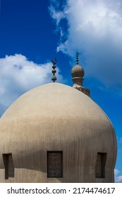 Blue Clouds With Mamluk Minarets
