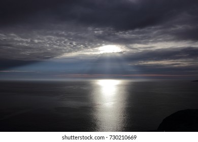 blue cloudy sky