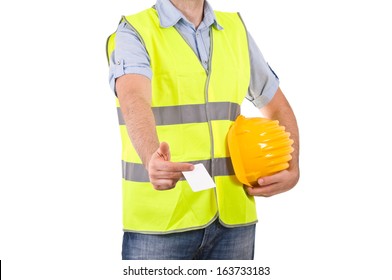 Blue Collar Worker Stock Photo (Edit Now) 162861917