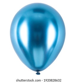 Blue Color Peal Metallic Latex Chrome Balloon
