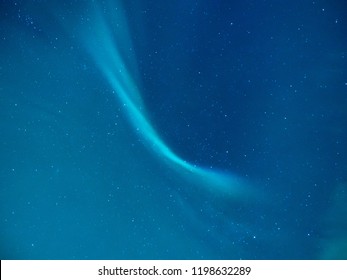 Blue colord northern lights