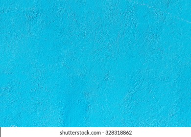 Blue Concrete Wall