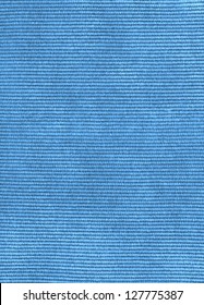 Blue Corduroy Texture Background