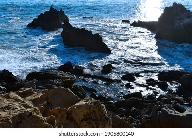 Blue Corona Del Mar Beach In California