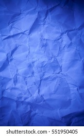 Blue Crumpled Paper Texture Background Stock Photo 551950405 | Shutterstock