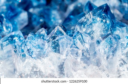 Blue Crystal Mineral Stone