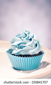 Blue Cupcake