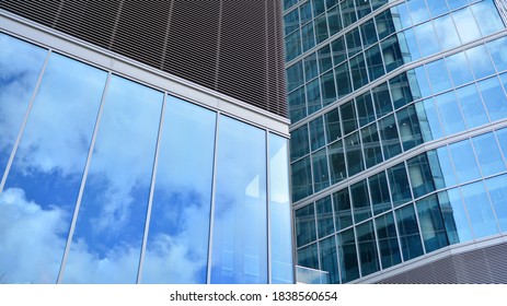 Blue Curtain Wall Made Toned Glass Stock Photo 1838560654 | Shutterstock