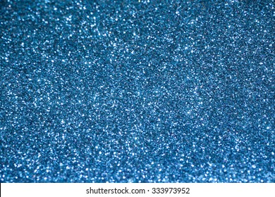 blue defocused lights background. abstract bokeh lights