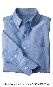 Blue Denim Button Down Shirt