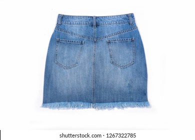 cheap blue jean skirts