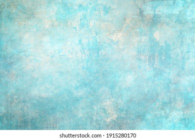 Blue distressed backdrop, grunge background or texture 