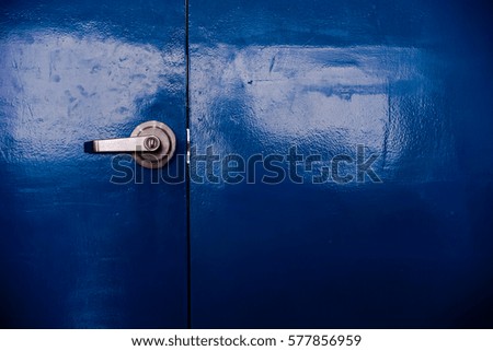 Similar – Image, Stock Photo Blue to Blue Industry Gate