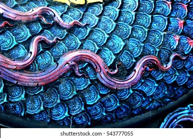 Blue Dragon Scales