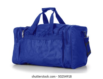 Blue Duffel Bag