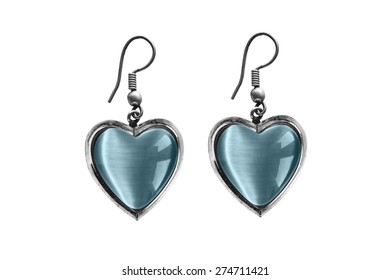 Silver Pendant Shape Heart On Chain Stock Photo 328520669 