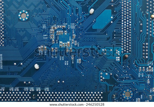 blue\
electronic circuit mother board pattern\
background