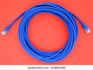 Blue Ethernet Internet LAN Cat5e Network Cable For Computer Modem Router