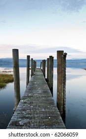 Blue Evening, Jetty, Tamar River, Tasmania