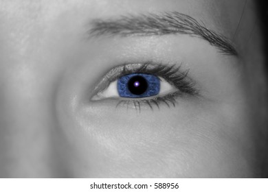 blue eye