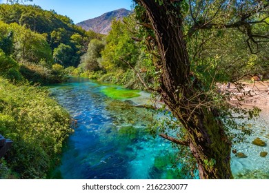 Blue Eye Spring Near Sarande, Albania