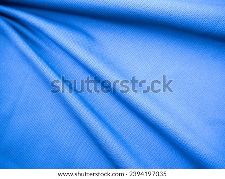 Blue Fabric Background Cloth Patten Abstract Silk Velvet Textile Curtain Gradient Matal Luxury Wall Line Texture Canvas Material Cotton Textile Linen Tablecloth Fashion Vintage Mockup Template.