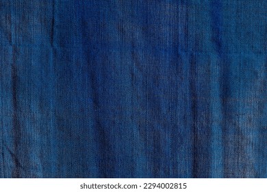 Blue fabric cloth for background and texture.