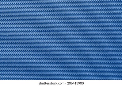 blue fabric texture. coarse canvas background - closeup pattern - Shutterstock ID 206413900