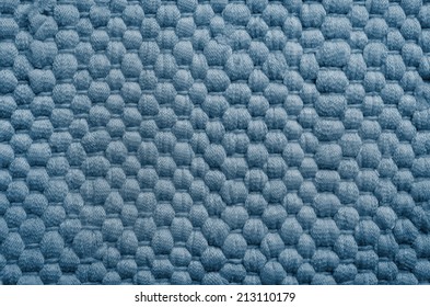 blue fabric texture. coarse canvas background - closeup pattern - Shutterstock ID 213110179