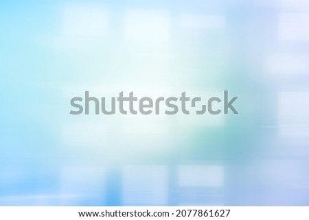 BLUE FILTER TECHNOLOGY BACKGROUND, ABSTRACT BLUE PATTERN WITH EMPTY FIELDS AND BLURRY SPACE FOR TEXT